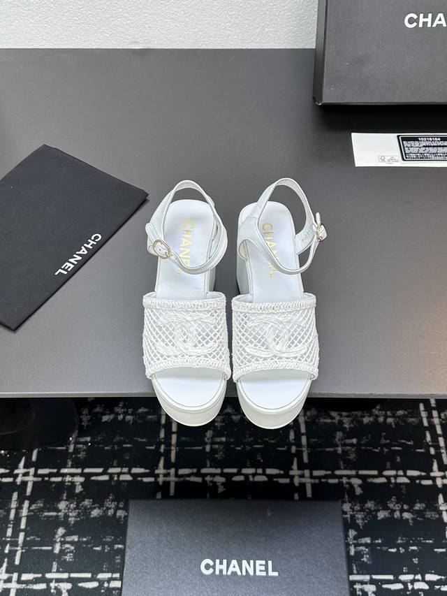 Chanel | Chanel Classic Spring/Summer New Arrival Double C Thick Platform Sole L