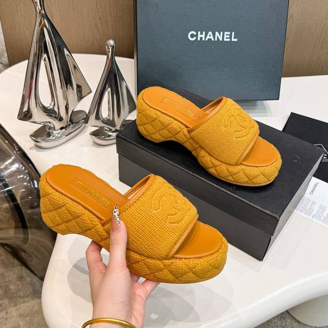 Factory Price P Chane* | Little Chanel 25C Early Spring Knit Double C Retro Thic