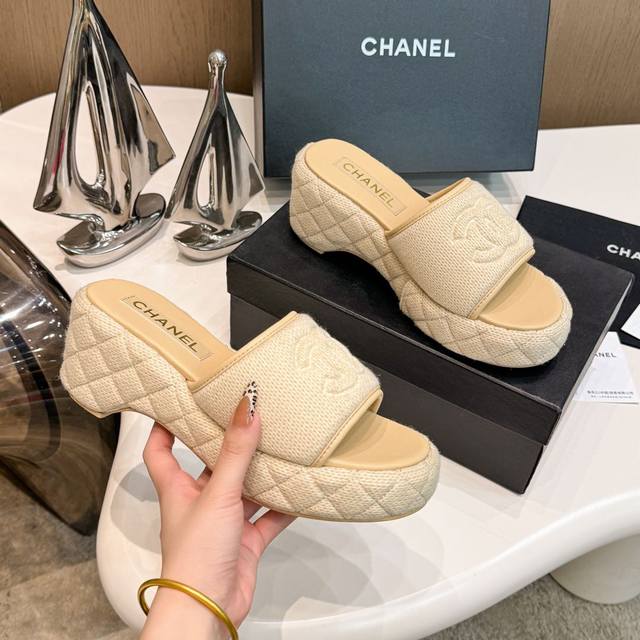 Factory Price P Chanel* | Little Chanel 25C Early Spring Knit Double C Retro Thi