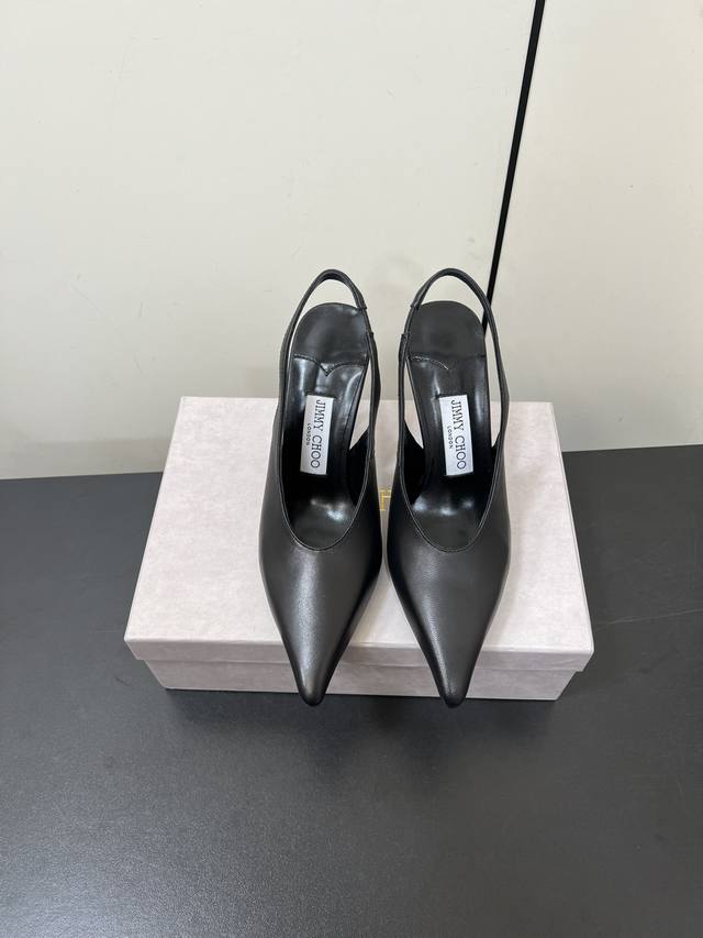 Jimmy Choo 25Ss Early Spring Pointed-Toe High-Heel Pumps Zhou Yangjie 25 Spring/
