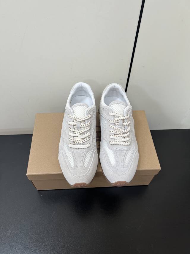 Ash 2025 Spring/Summer New Arrival! Light Luxury Casual Sneakers! Premium Cow Su