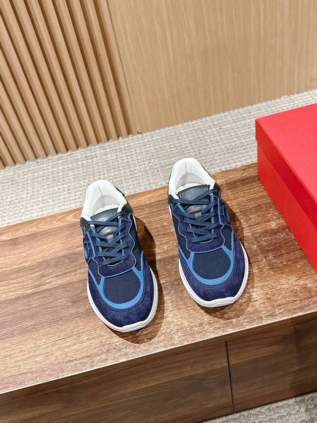 Men's Sizes Only # Ferragamo New Arrival Thick Sole Casual Sneakers This Urban-S