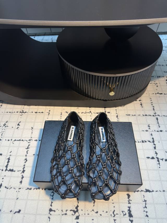 Premium Quality Jilsande* 25Ss Spring/Summer Woven Rope Knot Open-Toe Sandals Ey