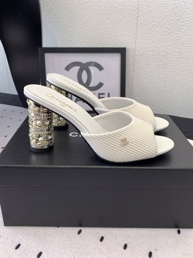 Chanel New High-Heel Sandals High Version Available This Series Is So Beautiful