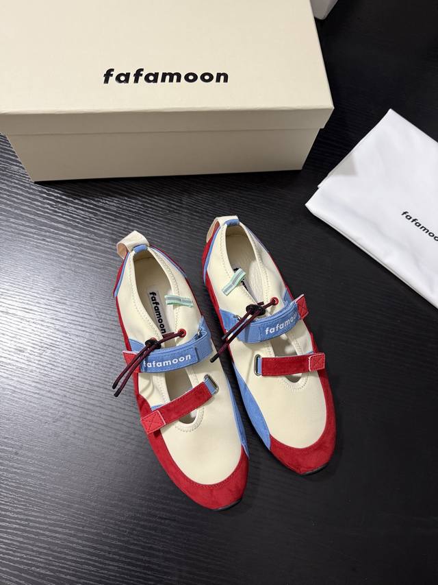 P: Fafamoon New Arrival Ultra-Light Magic Tape Sneakers Perfectly Blending Retro