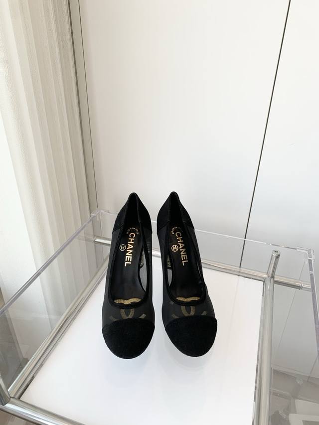 Chanel 2025 Spring New Arrival ~~~Chanel High-Heeled Sandals! 1:1 Replica Of The