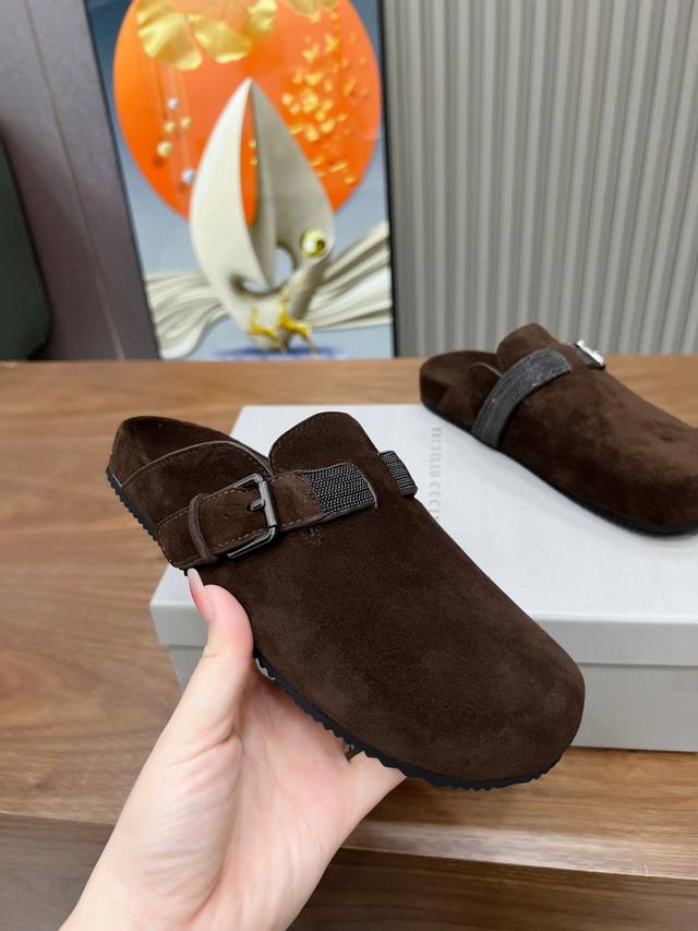 Brunellocucinelli. B C New Arrival Of Height-Increasing Shoes. Fabric: Imported