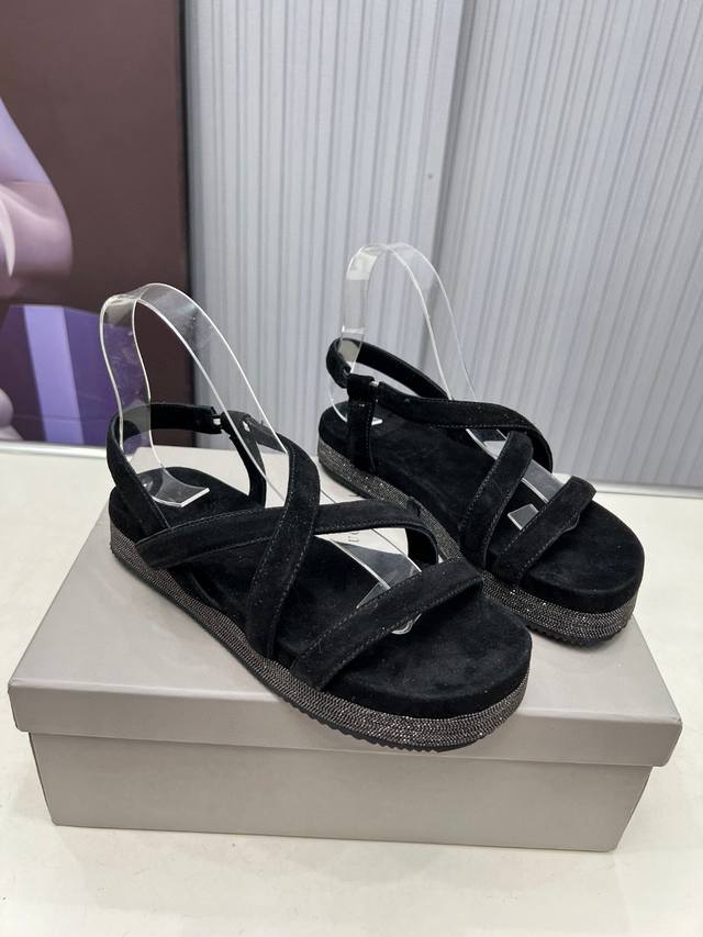 Brunellocucinelli. B C Sandals Are Now Available In New Styles. Imported Cashmer