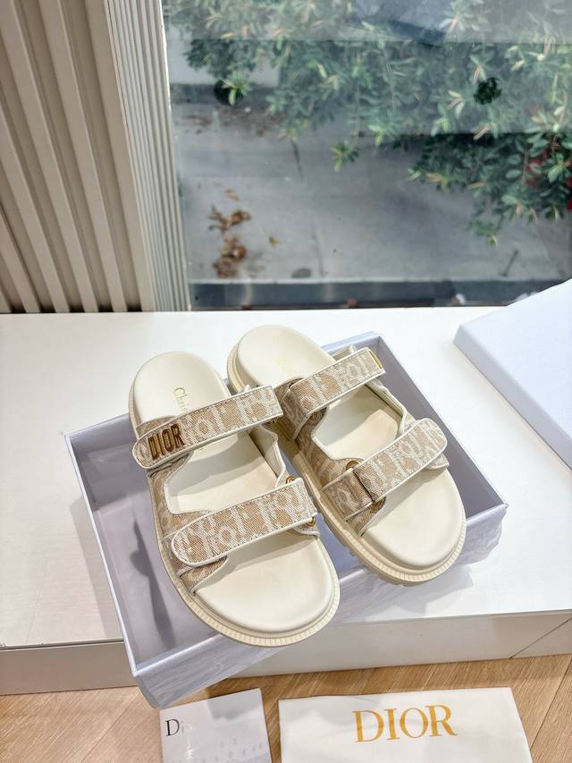 Premium Grade G133 #Dior 2025 Early Spring New Arrival Loafer Sandals
