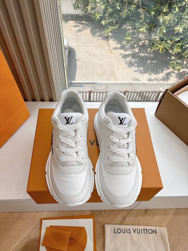 G000 What You See Is What You Get. The Lv Footprint Soccer Sneakers, Designed By