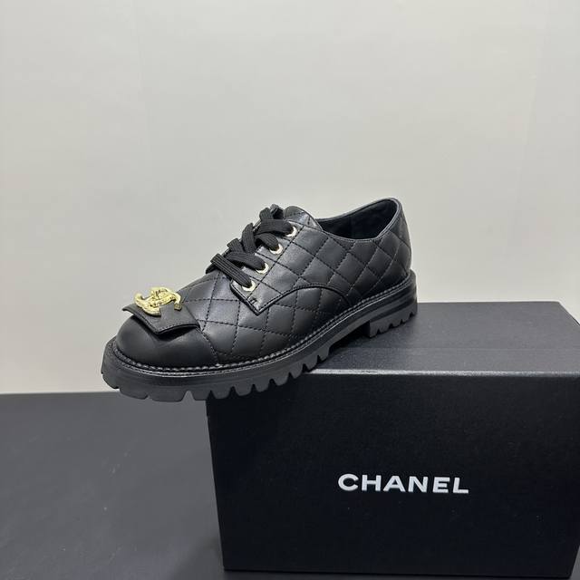 Chanel Chanel Little Black 25K New Arrival Thick-Soled Pumps Authentic 1:1 Repli