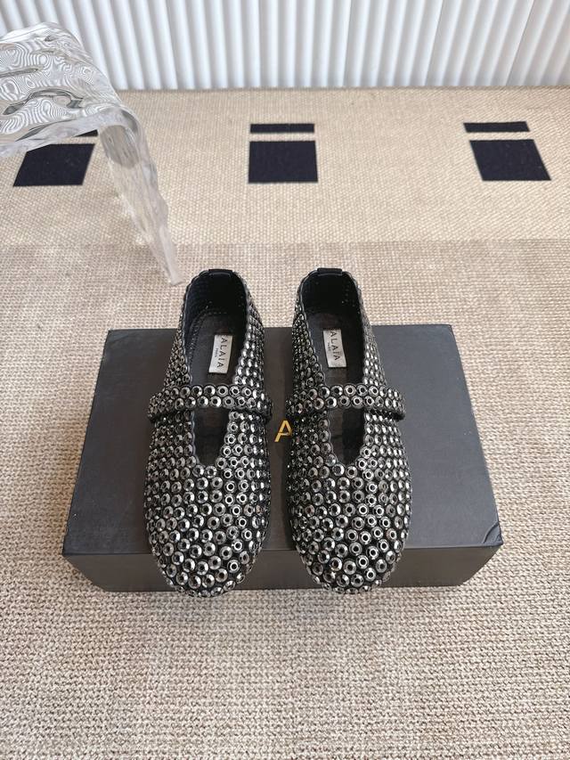 Alaia 25Ss Spring/Summer Ballet Shoes French High-End Luxury Brand Azzedine Alai