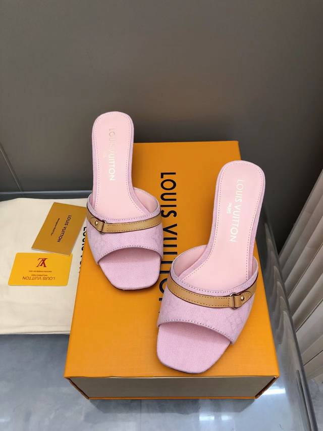 Ss Spring's Must-Have Latest Denim Canvas Slip-On Sandals