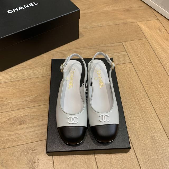 Chanel Official Website Fall/Winter Open-Back Sandals, New Series Loafers With A