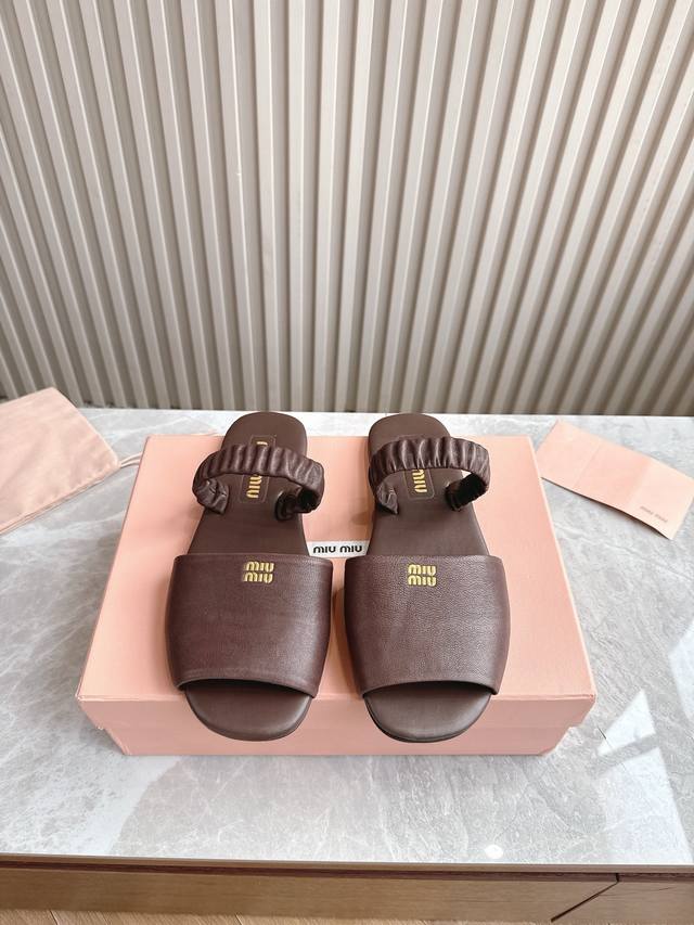 Factory-Direct Top-Tier Version Miu Miu Elastic Ballet Shoes With Woven Miu Miu-