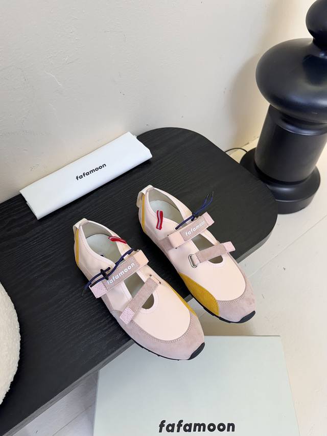 Fafamoon 25Ss Spring/Summer New Arrival: Agan Casual Sneakers, Mary Jane Velcro