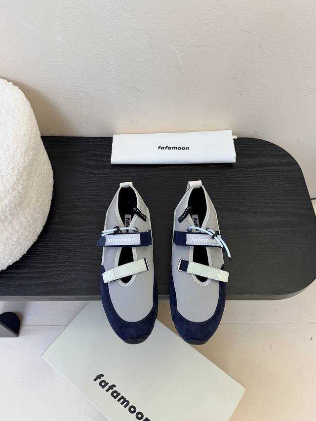 Fafamoon 25Ss Spring/Summer New Arrival: Agan-Style Casual Sneakers With Mary Ja