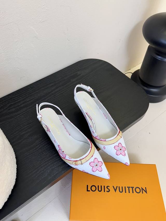 Louis Vuitton Lv Swing High Heels - The Hottest New Metal Heel Mary Jane Open-Ba