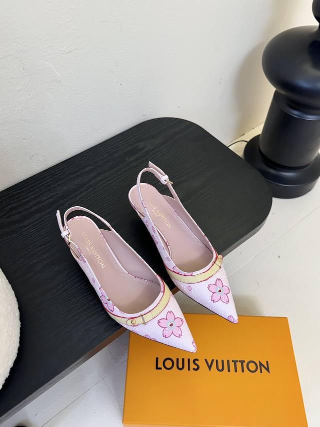 Louis Vuitton Lv Swing High-Heel Shoes - The Hottest And Latest Metal-Heel Mary