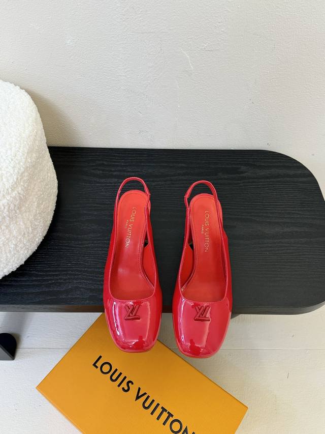 Louis Vuitton Lv Swing High-Heel Shoes - The Hottest And Latest Metal-Heel Mary