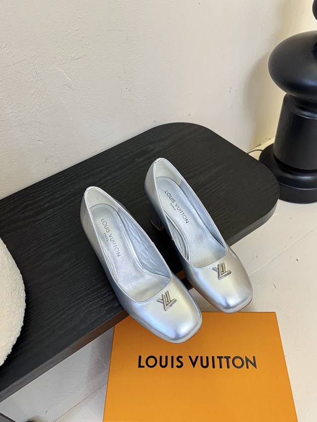 Louis Vuitton Lv Swing High-Heel Shoes - The Hottest And Latest Metal-Heel Mary