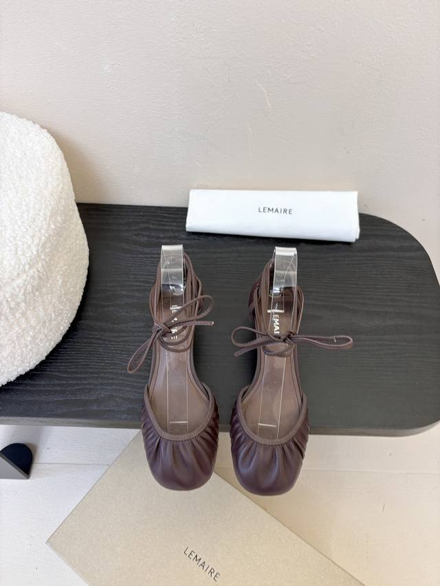 Lemair* 25 Spring New Arrival Derby Ballet Flat Minimalist And Casual, Understat