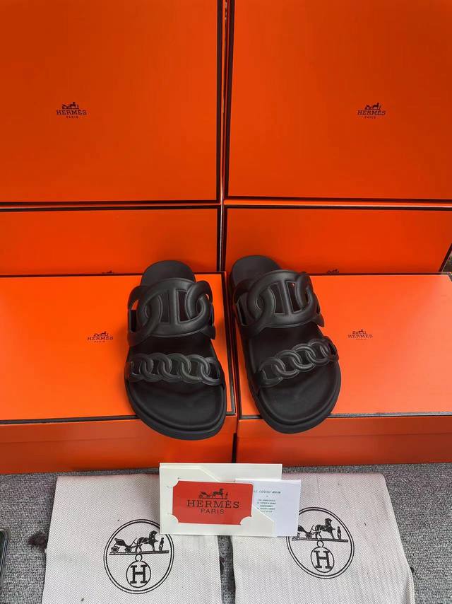 H Home Hermes Unisex, The Latest Trendy Couple's Sandals - Sandals, Perfect With