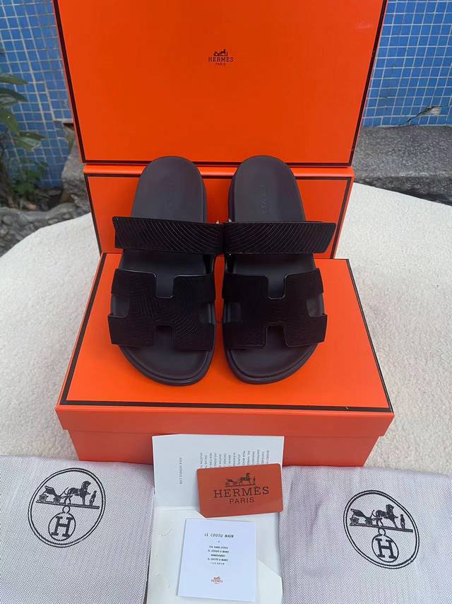 H House Hermes Unisex Style, The Hottest Couple's Sandals Currently Trending - S