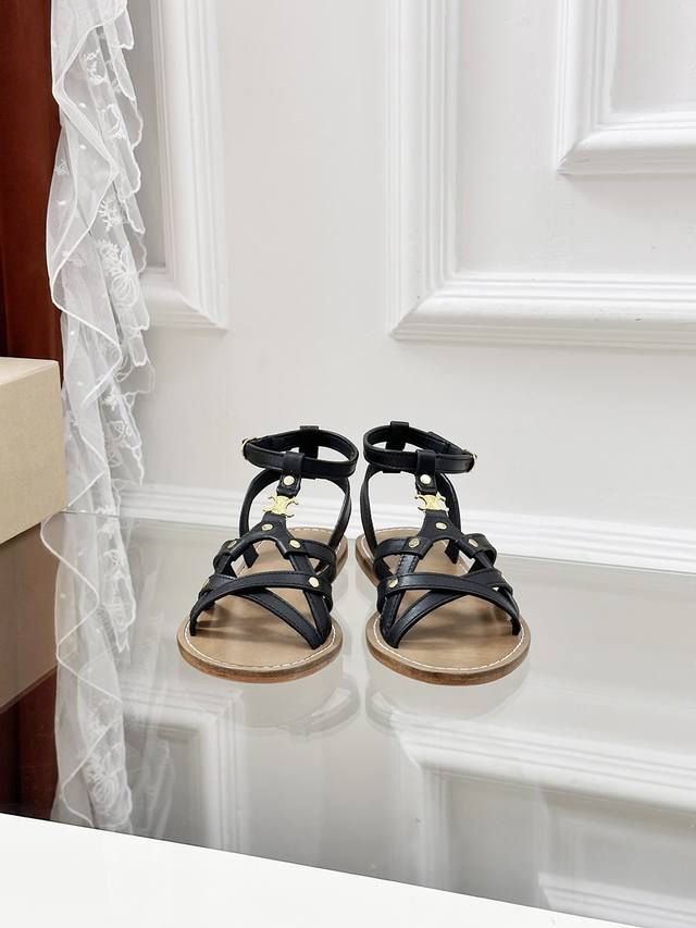 Ss New Arrival Sili Retro Roman Sandals Effortlessly Wearable In High-End Stores