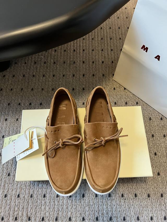 Men +10 Marn* 25Ss New Loafer Shoes | Red Beans Grow In The South Marni's Spring