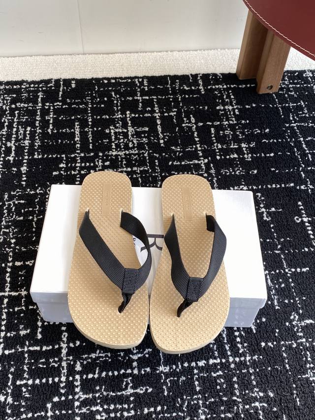 Premium Grade The Row Dune 25Ss Thong Sandals Couple Set The Row 2025 Early Spri