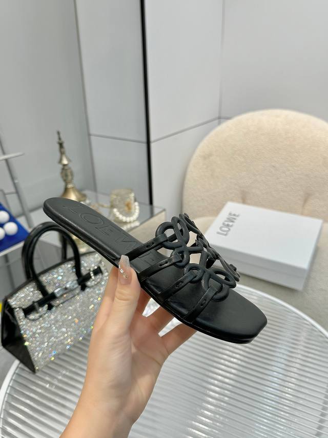 Premium Quality Loewe 25Ss Spring/Summer New Arrival Slippers. Minimalist Design