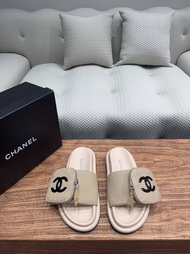 Chane* | Chanel 25P Spring/Summer New Arrival Packaged Decorative Thick-Soled Sl