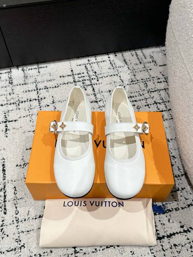 Top-Tier Version Louis Vuitton Lv Louis Vuitton 25 Spring/Summer Latest Mary Jan