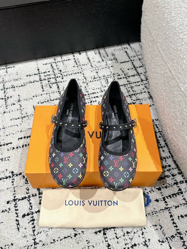 Top-Tier Version Louis Vuitton Lv Louis Vuitton 25 Spring/Summer Latest Mary Jan