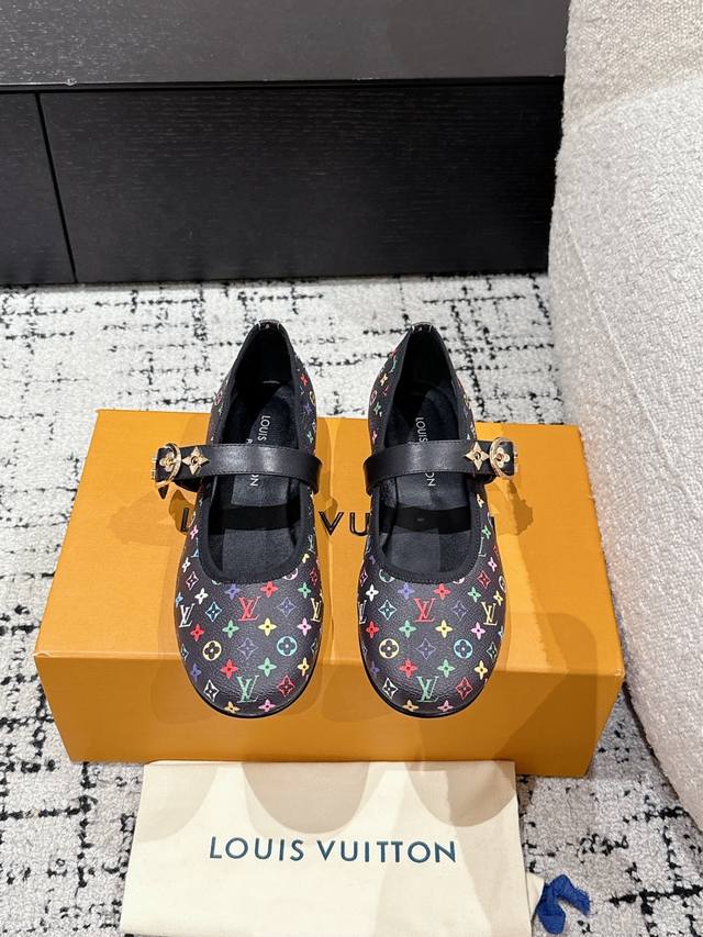 Top-Tier Version Louis Vuitton Lv Louis Vuitton 25 Spring/Summer Latest Mary Jan