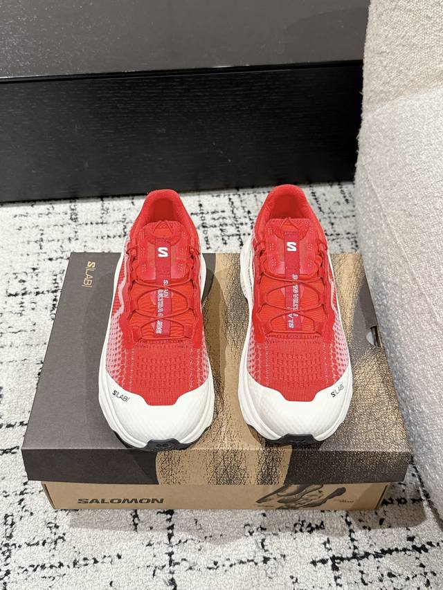 Couple's Edition Top-Tier Version Salomon 25 S Lab Ultra Glide Low-Top Casual Hi