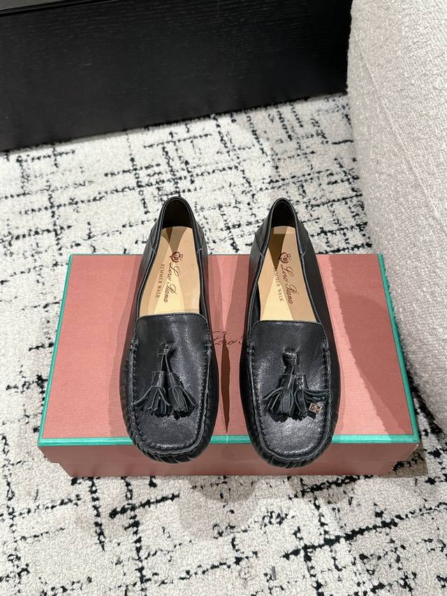 Top-Tier Version, Premium Quality Loro Piana Lp 70 New Style, Fringed Bean-Shape