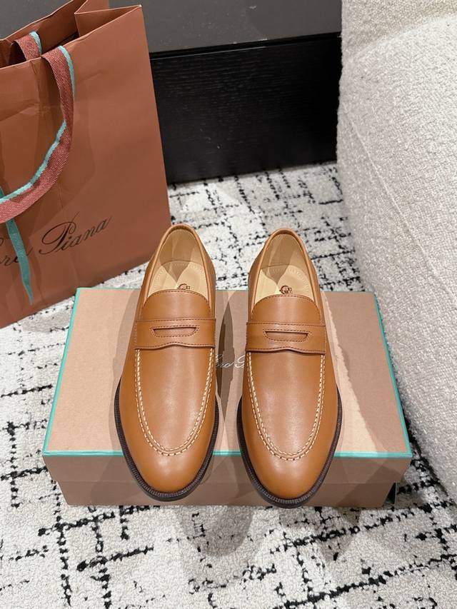 Men +30 #Couple's Edition Loro Piana L Latest Sergio Series Couple's Loafers The
