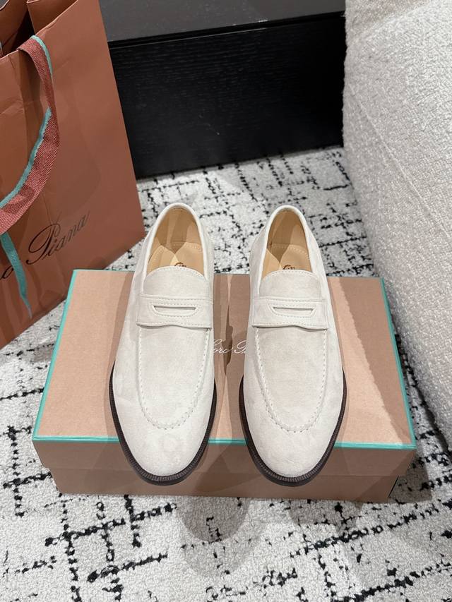 Men +20 #Couple's Edition Loro Piana L Latest Sergio Series Couple's Loafers Ste