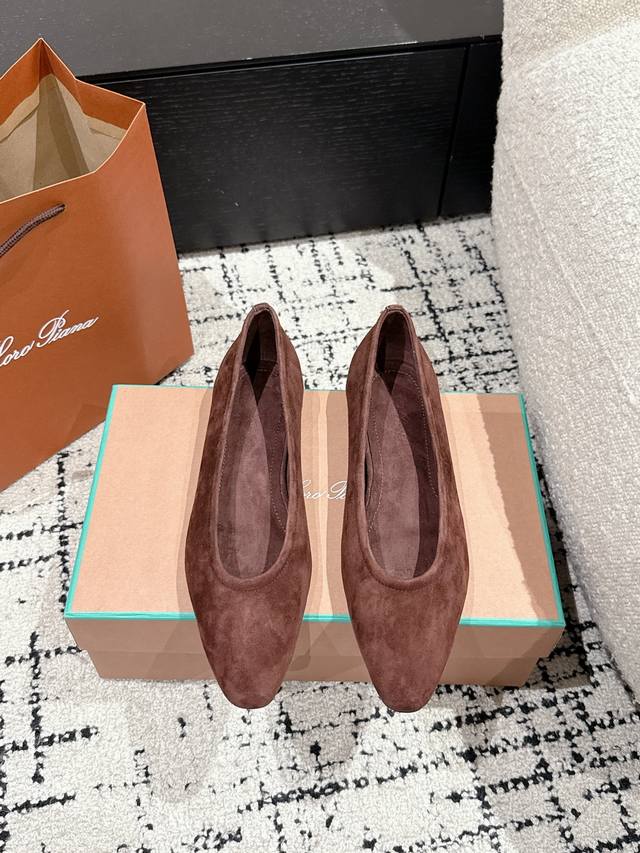 Loro Piana L Flat Ballet Shoes Lp Women's Ballet Shoes This Rebecca Ballet Flat