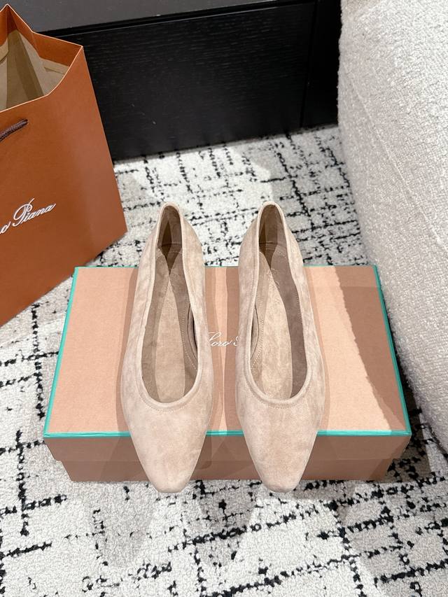 Loro Piana L Flat Ballet Shoes Lp Women's Ballet Shoes This Rebecca Ballet Flat