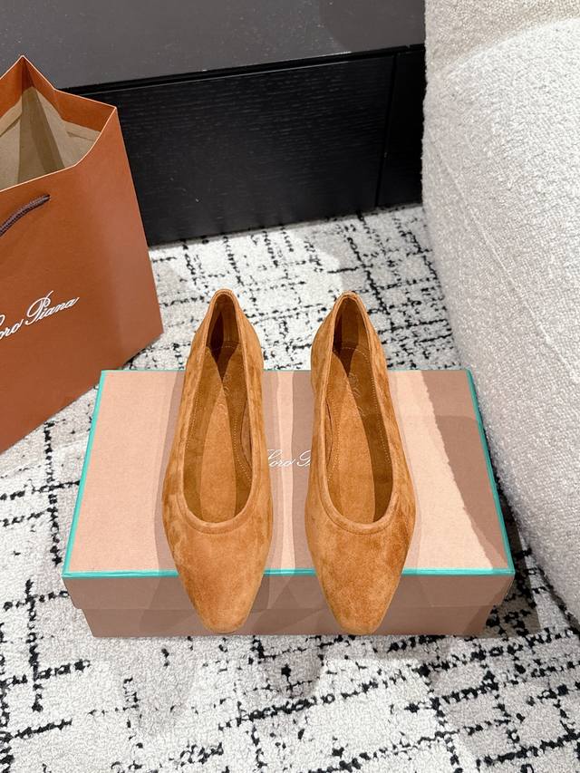 Loro Piana L Flat Ballet Shoes Lp Women's Ballet Shoes This Rebecca Ballet Flat