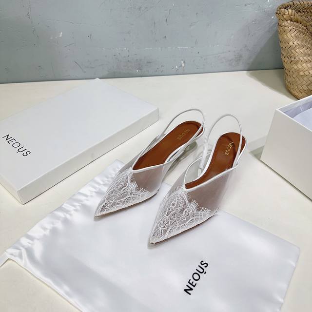 High-Quality Factory Direct! Niche Fashion Brand Neous 2025 Spring/Summer Lace M