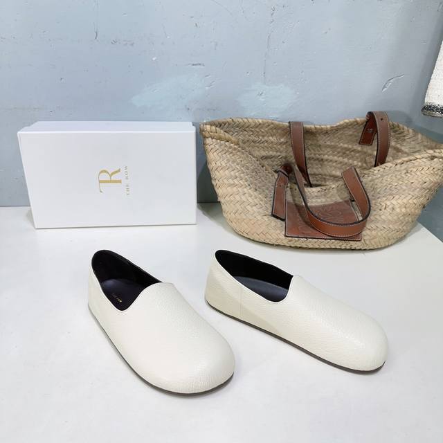 High-Quality Factory-Direct! The Row Spring/Summer New Arrival Round-Toe Bread S