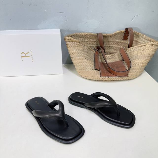 High-Quality Factory-Direct! The Row25 Spring/Summer New Arrival Toe-Post Sandal