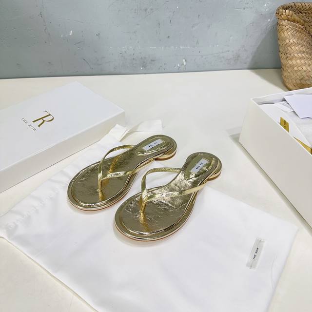 High-Quality Factory-Direct! The Row25 Summer New Arrival Minimalist Thong Sanda