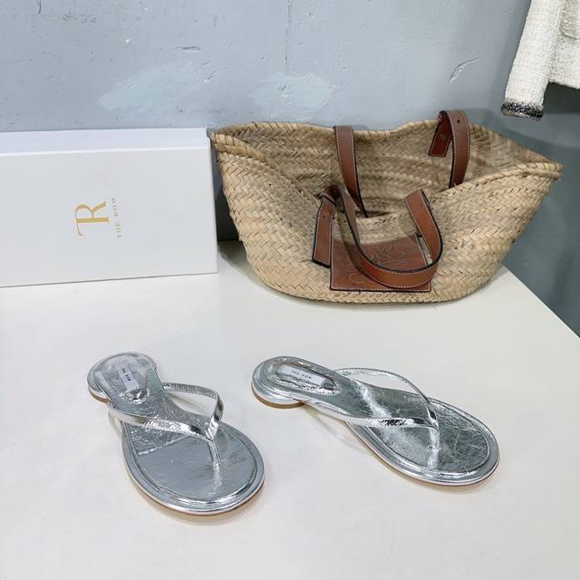 High-Quality Factory-Direct! The Row25 Summer New Arrival Minimalist Thong Sanda