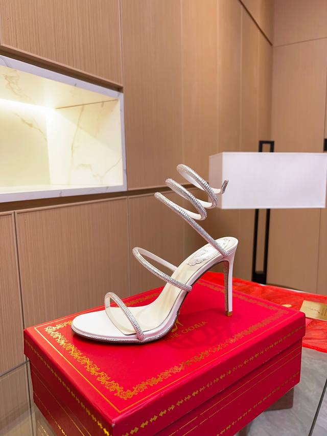 Rene Caovilla Rene Caovilla Rc Snake-Wrapped Viral Fairy Sandals Series, Enchant