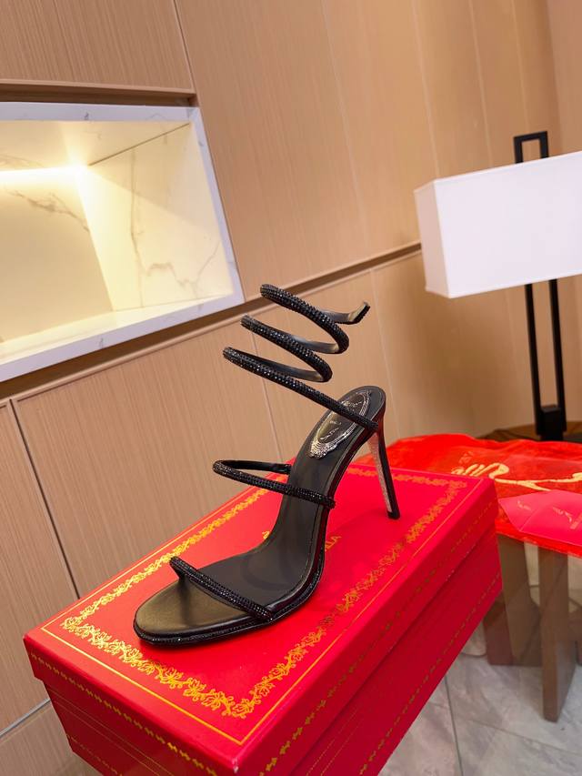 Rene Caovilla Rene Caovilla Rc Snake-Wrapped Viral Fairy Sandals Series, Enchant